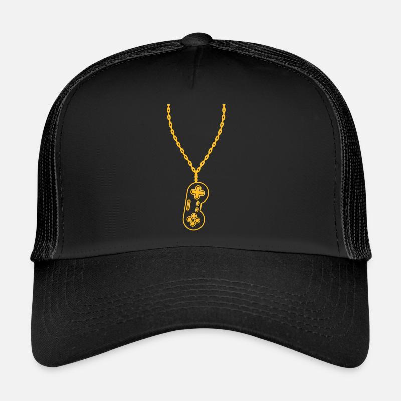 Necklace Jewelry Old Controller Trucker Cap