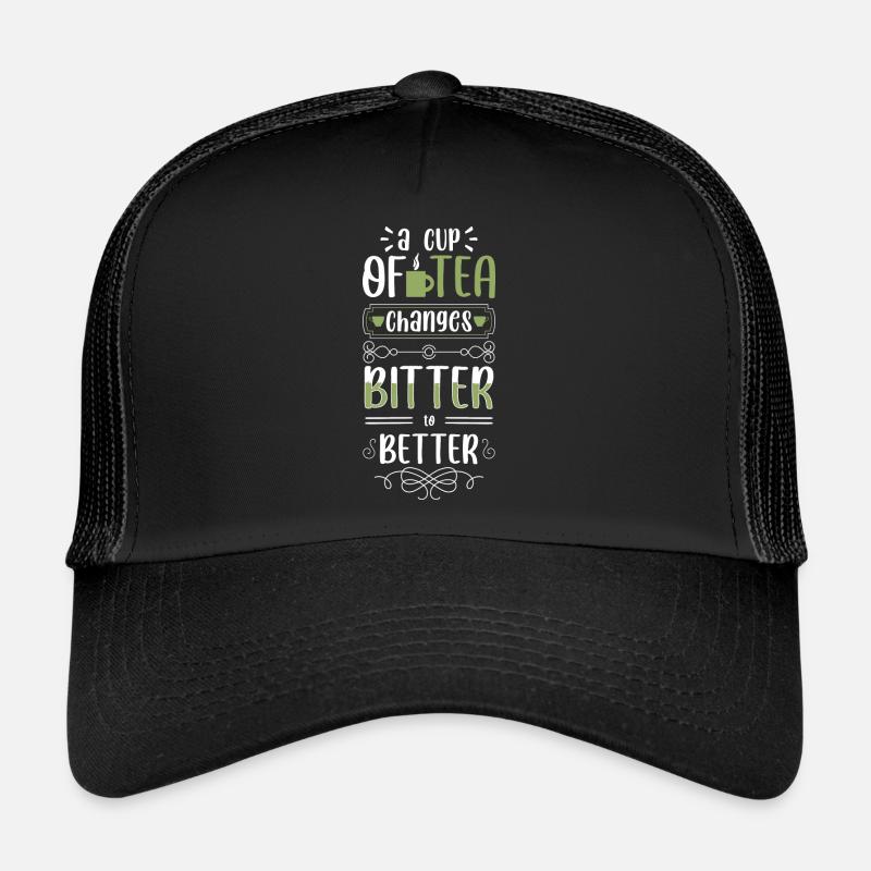 Teetrinker Tasse Erholung Trinken Trucker Cap