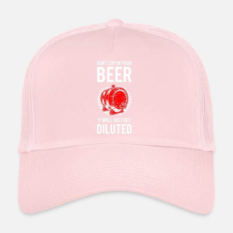 Bier Wein Whiskey Schnaps Alkohol Trucker Cap