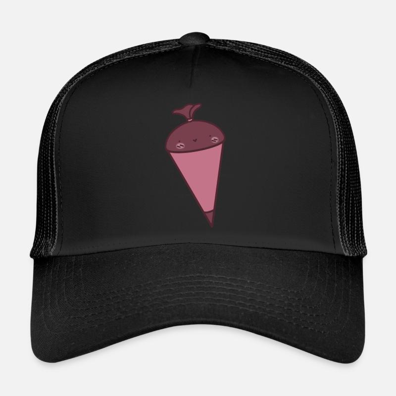 Cute pink school cone Trucker Cap
