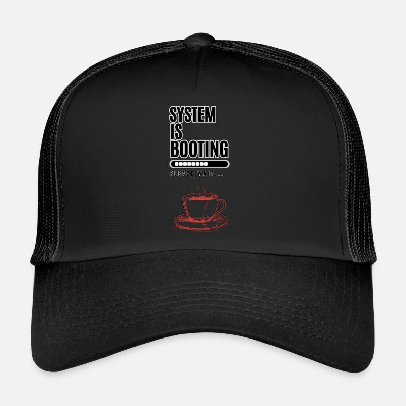 System is Booting Trucker Cap