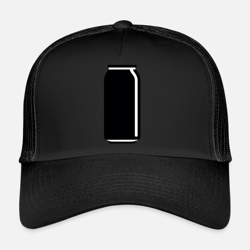 une canette de boisson Casquette trucker 
