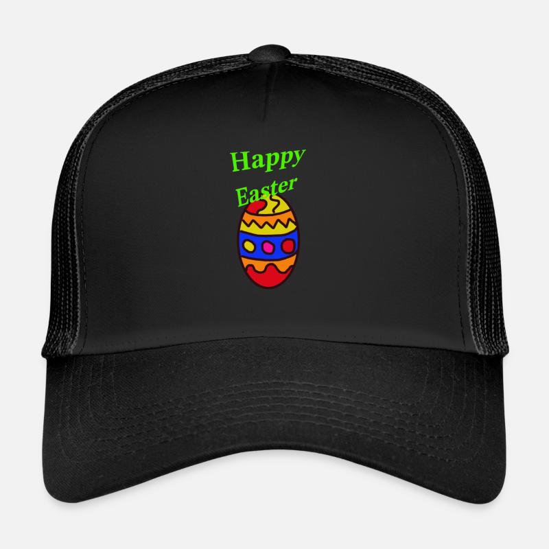 easter - Trucker Cap - black/black