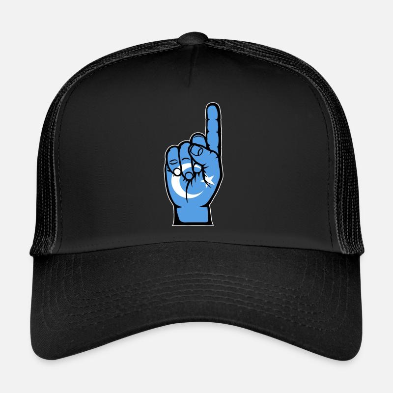 Drapeau ouïghour numéro 1 Casquette trucker 
