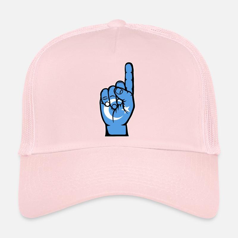 Uiguren Flagge Nummer 1 Trucker Cap