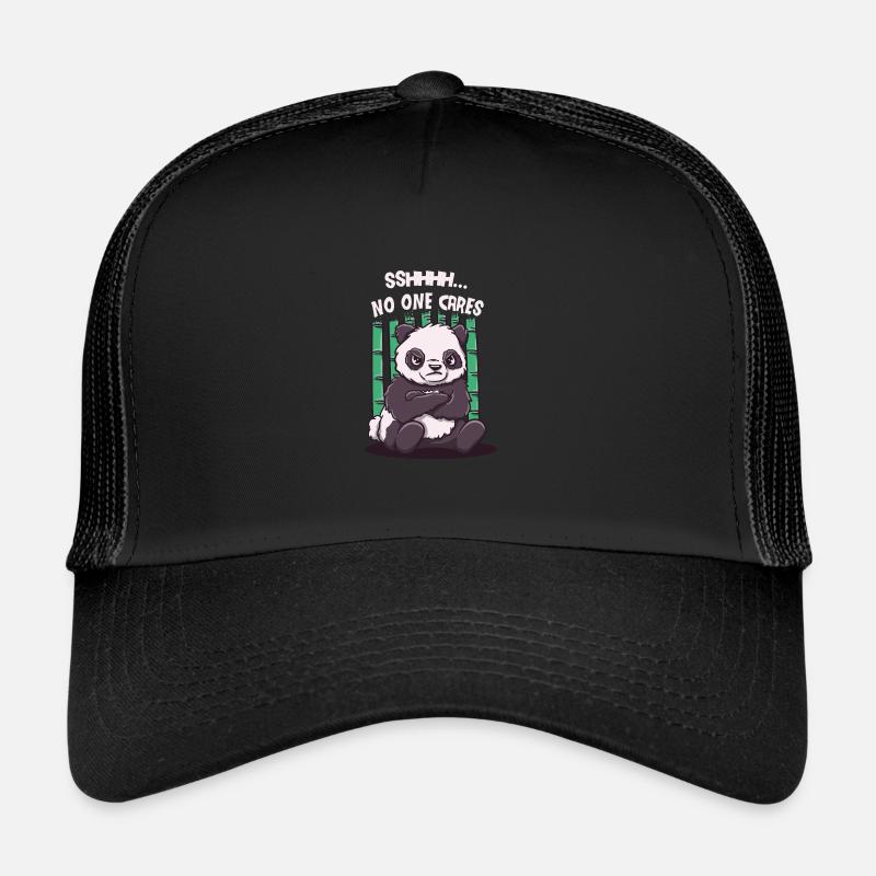 No one cares sarcastic quote sarcasm Trucker Cap