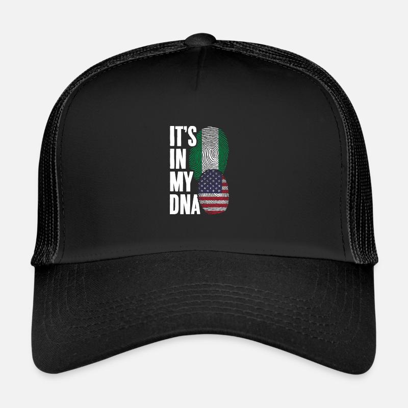 Génial c’est dans mon ADN Américain Nigérian Casquette trucker 