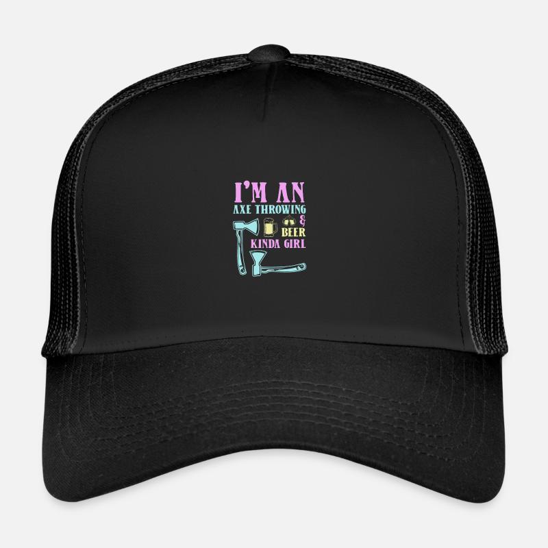 Lancer de hache lancer de hache Casquette trucker 