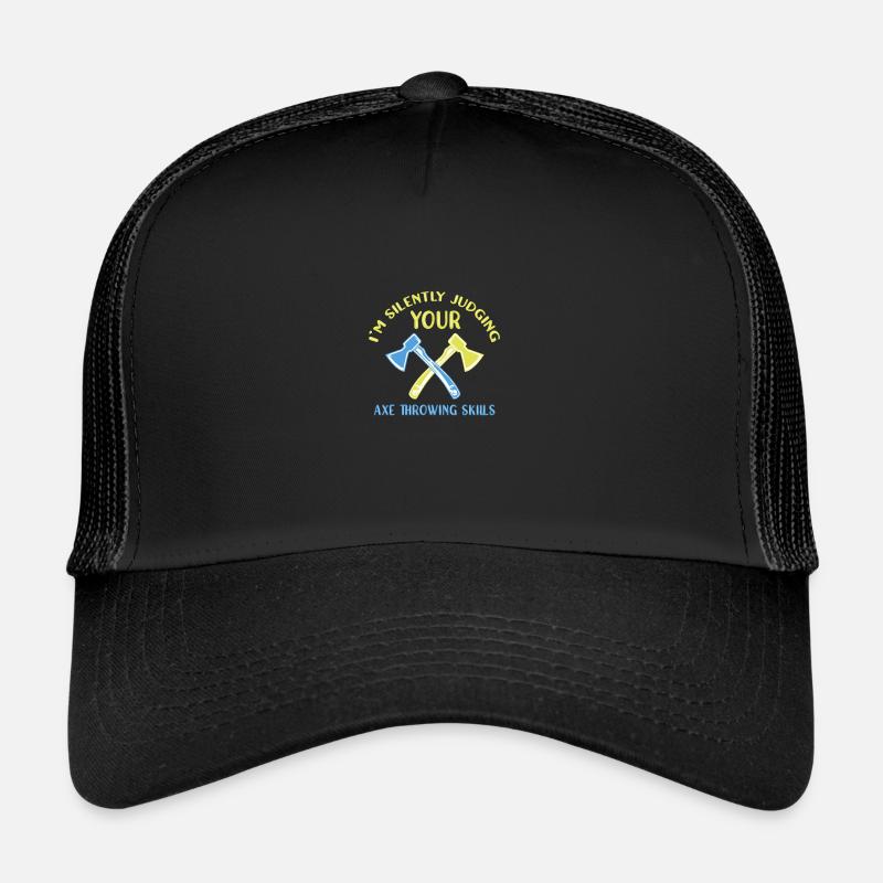 Lancer de hache lancer de hache Casquette trucker 