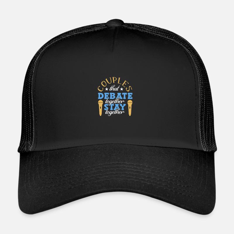 Debattieren Debatte Argumentieren Trucker Cap