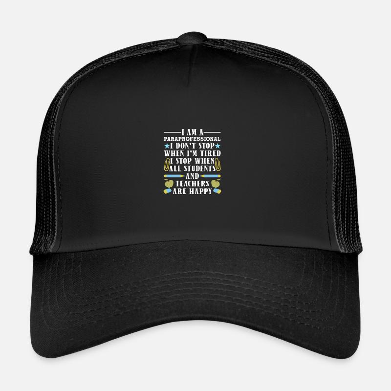 Paraprofessionnel Casquette trucker 