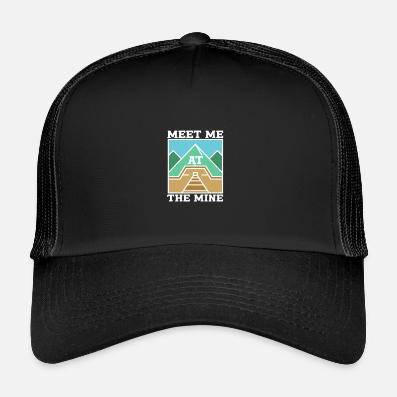 Mine Minenarbeiter Trucker Cap