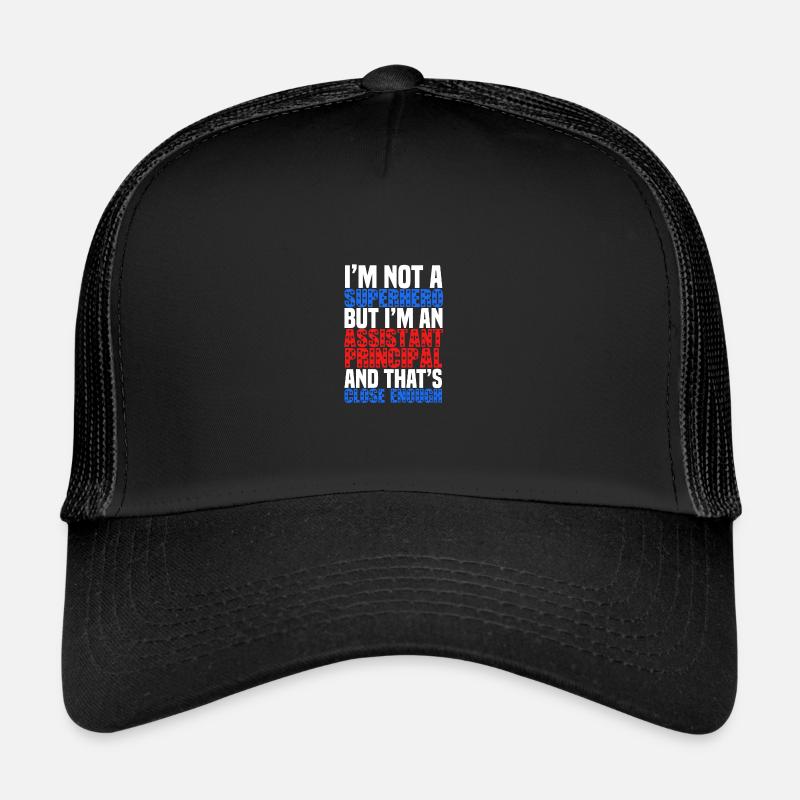 Directeur adjoint de l’école Casquette trucker 