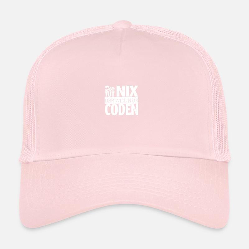 Coden Informatiker Computer Beruf Coder Outfit Trucker Cap