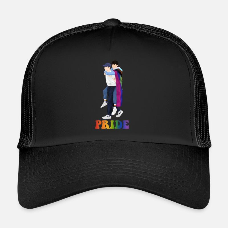 Fierté hearttoper Casquette trucker 