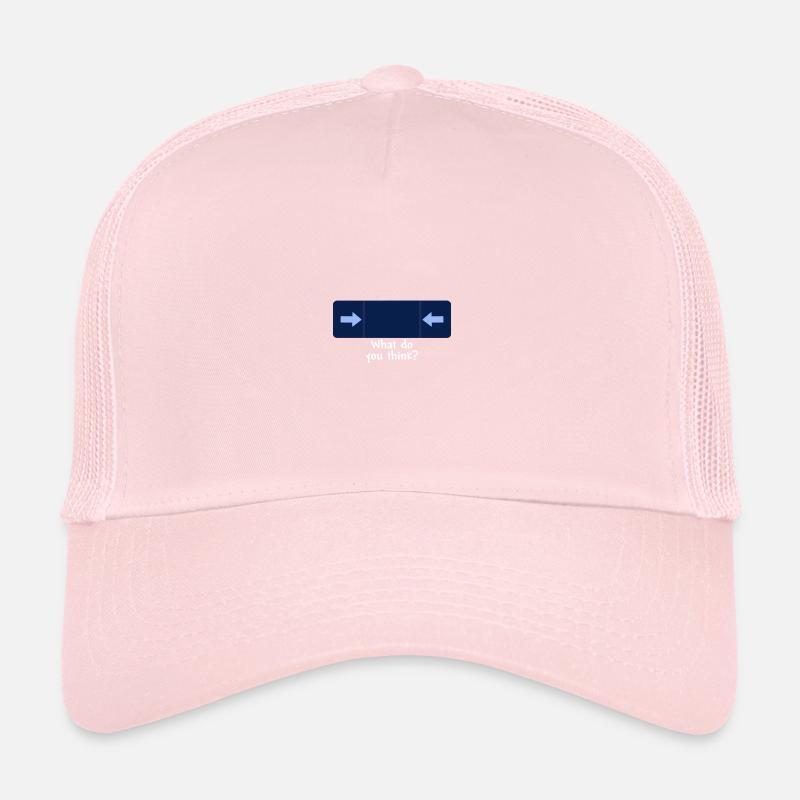 what do you think white Trucker Cap