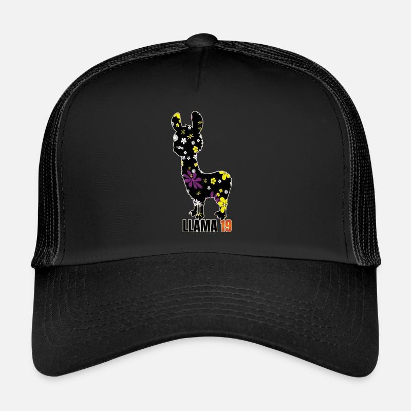Llama Trucker Cap
