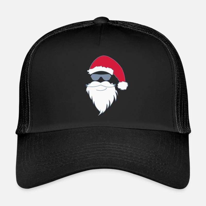 Nikolaus cool - Casquette trucker  - noir/noir