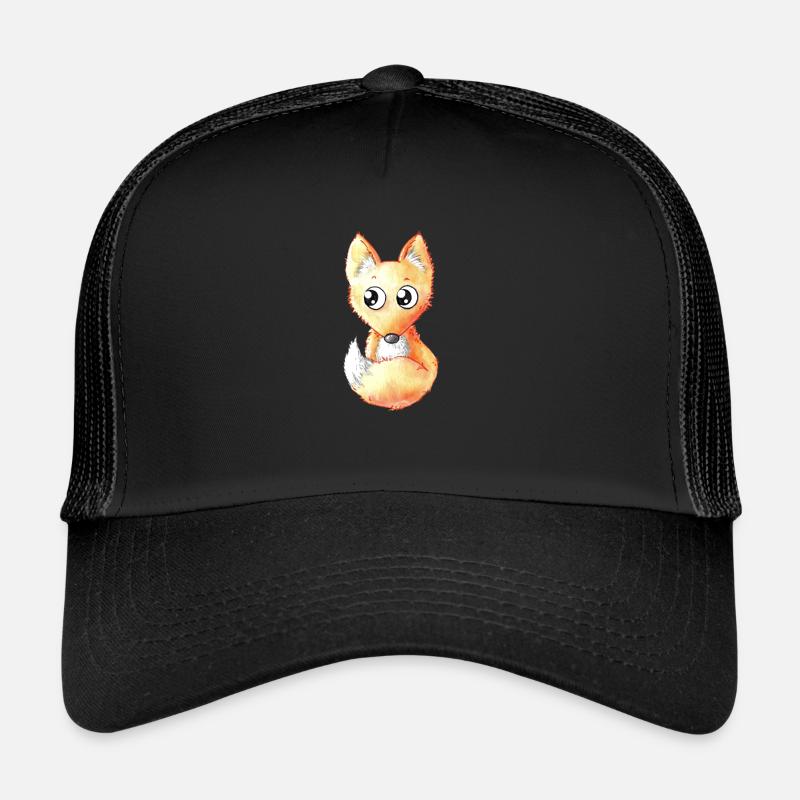 Niedlicher Comic Fuchs Trucker Cap