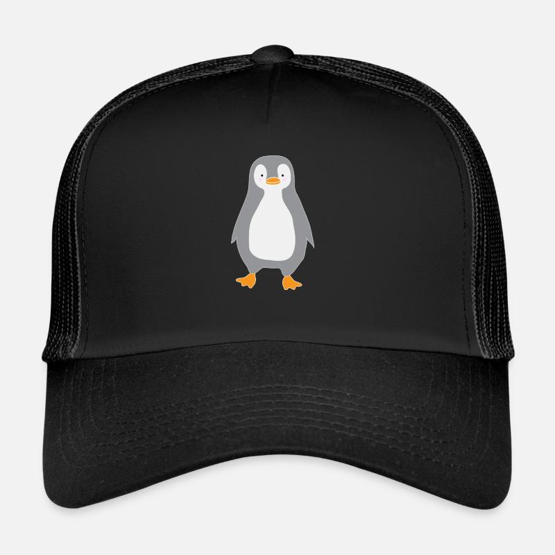 PINGU - Trucker Cap - black/black