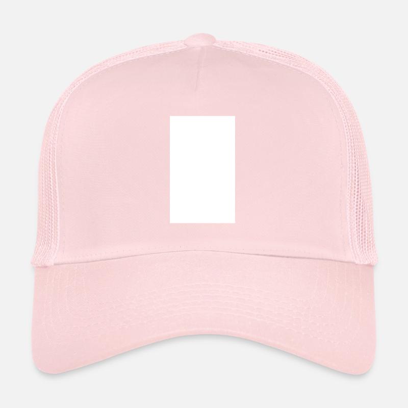 white field Trucker Cap