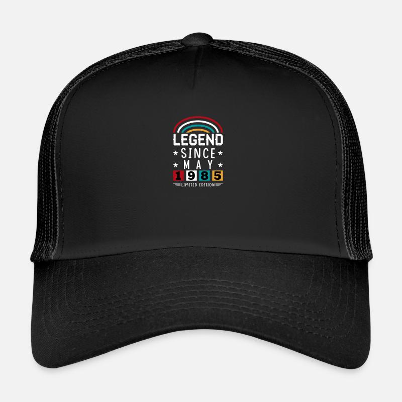 1985 Legend Since Geburtstag Geschenk Mai Trucker Cap