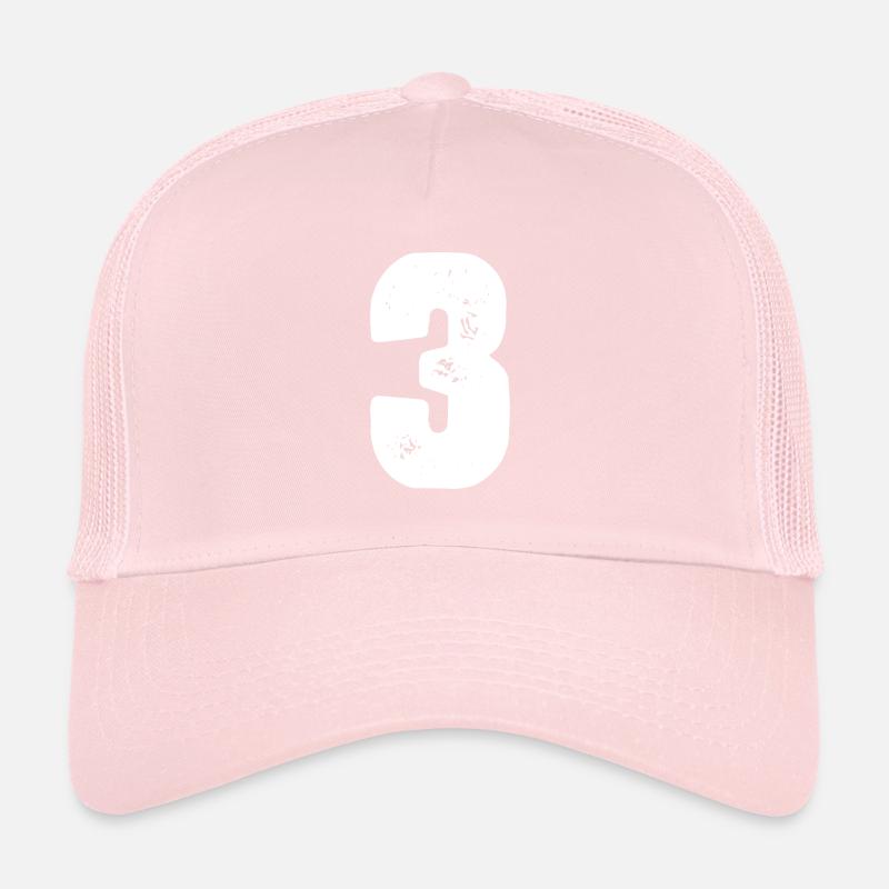 maillot 3 chiffres Casquette trucker 