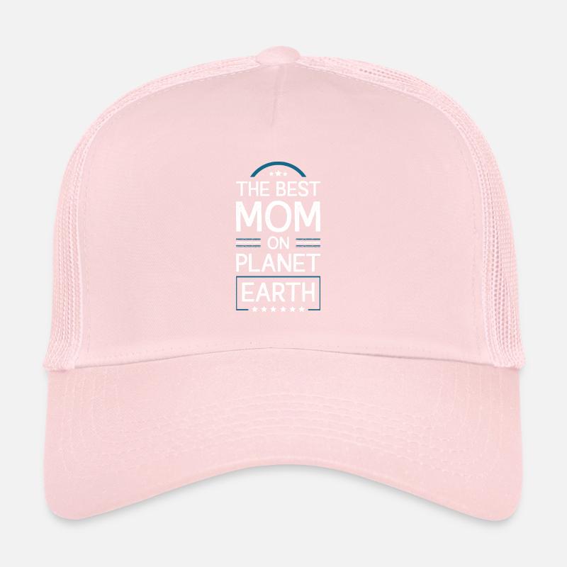 Beste Mom Mama Zitat Mutter Trucker Cap