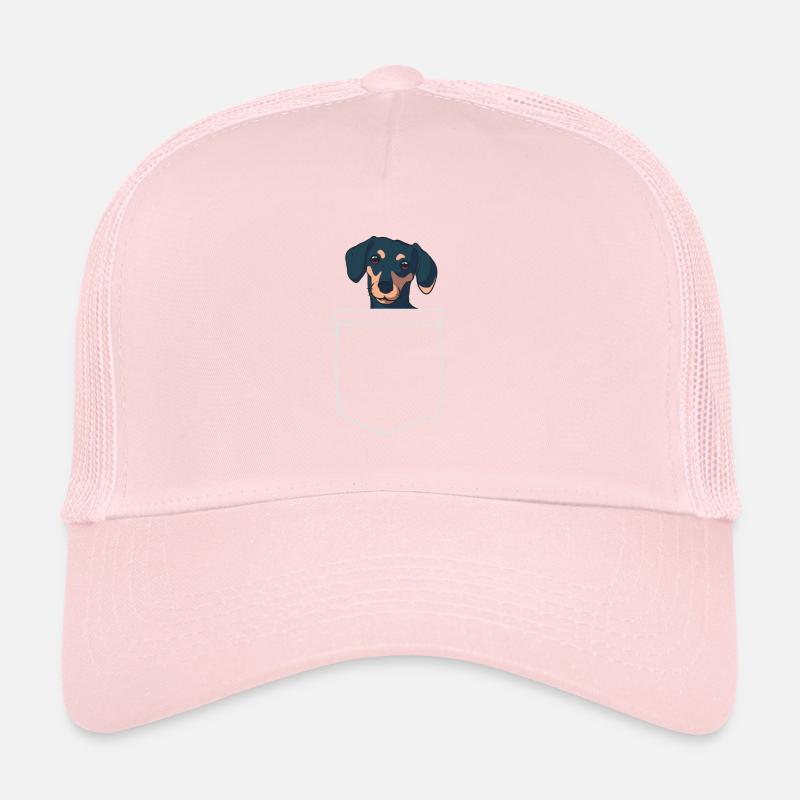 Dacker Breast Pocket Animal Pet Dog Gift Trucker Cap