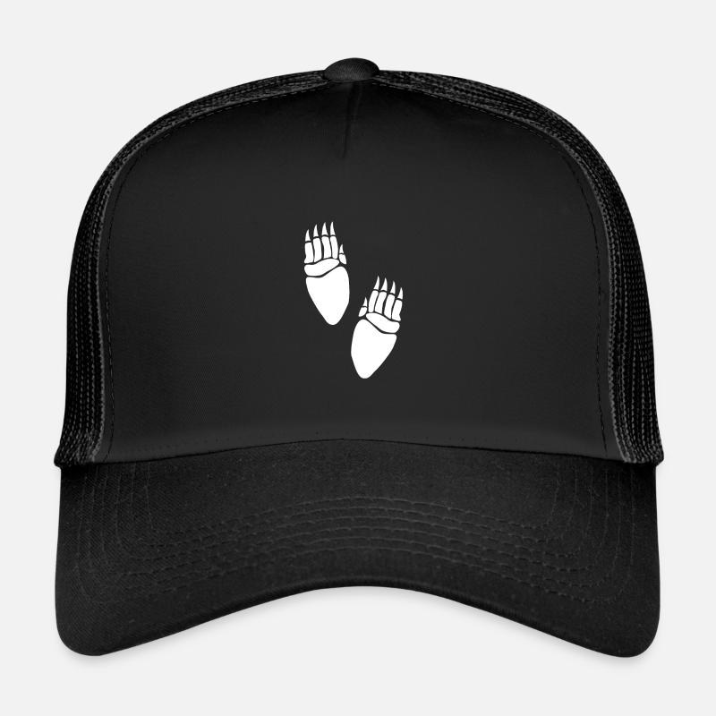 longues pattes d'ours blancs Casquette trucker 