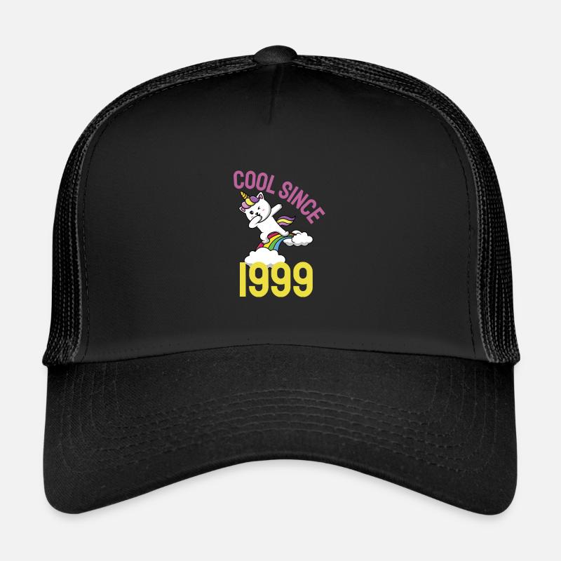 Cool seit 1999 Dabbing Katze 23. Geburtstag Trucker Cap