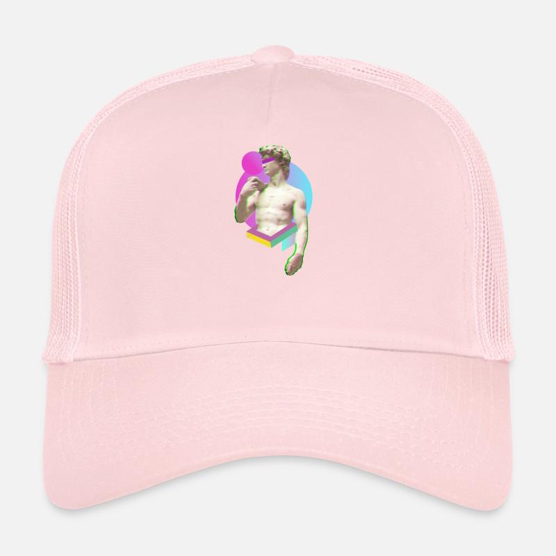 Michelangelo David Statue Modern Urban Geschenk Trucker Cap