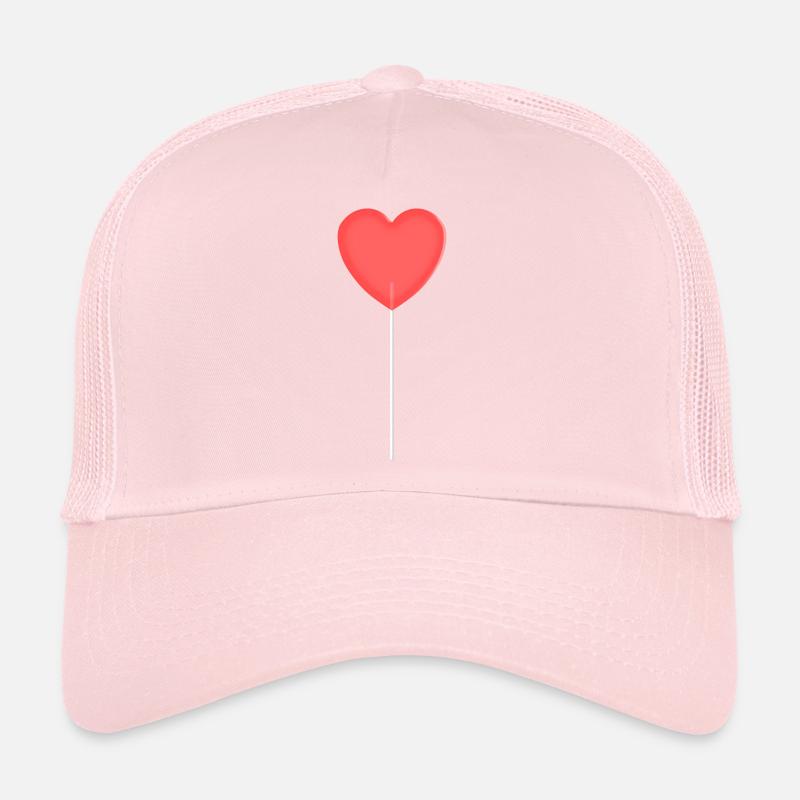 SUCETTE EN FORME DE COEUR Casquette trucker 