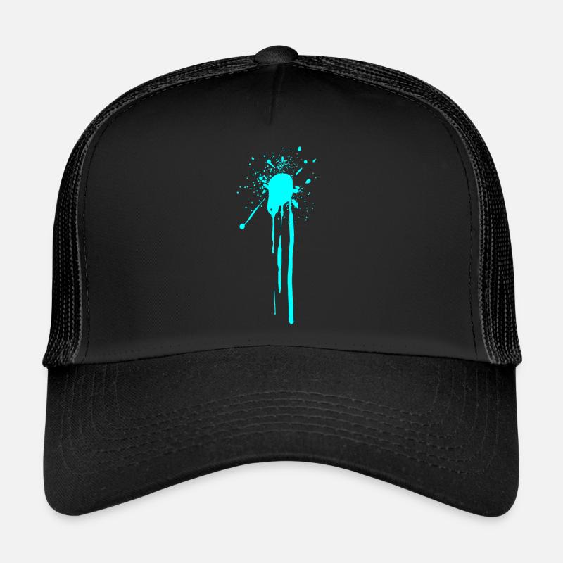 Farbfleck - Sprühdose - Klecks GRAFITTI Trucker Cap