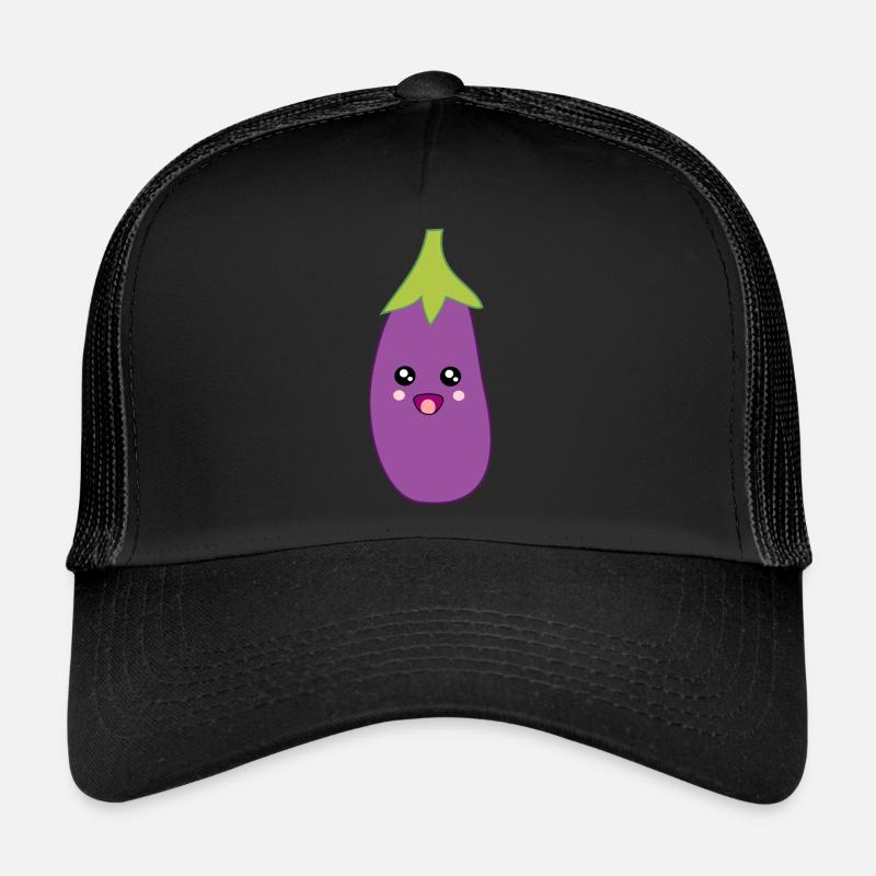 Aubergine Légume Costume Carnaval Carnaval Casquette trucker 