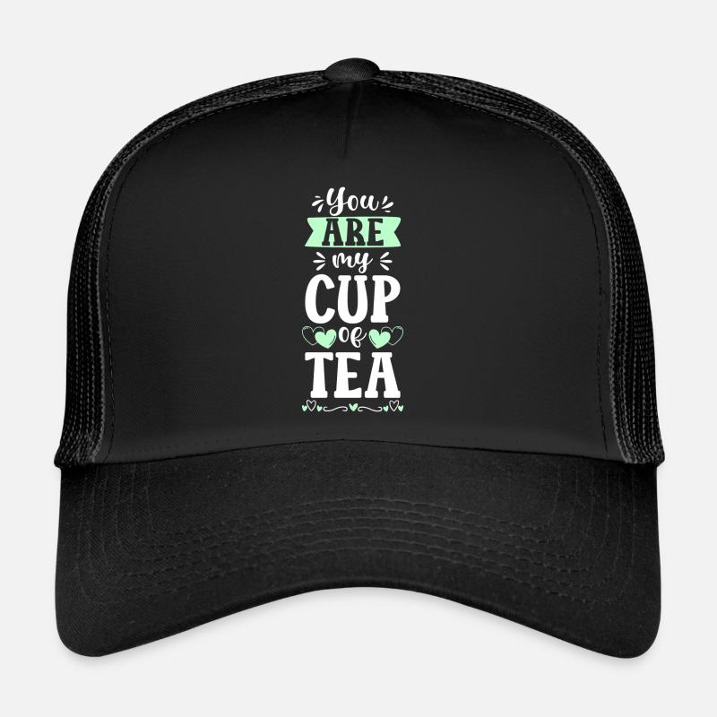 Tee Tasse Grüner Tee Teesorten Trucker Cap