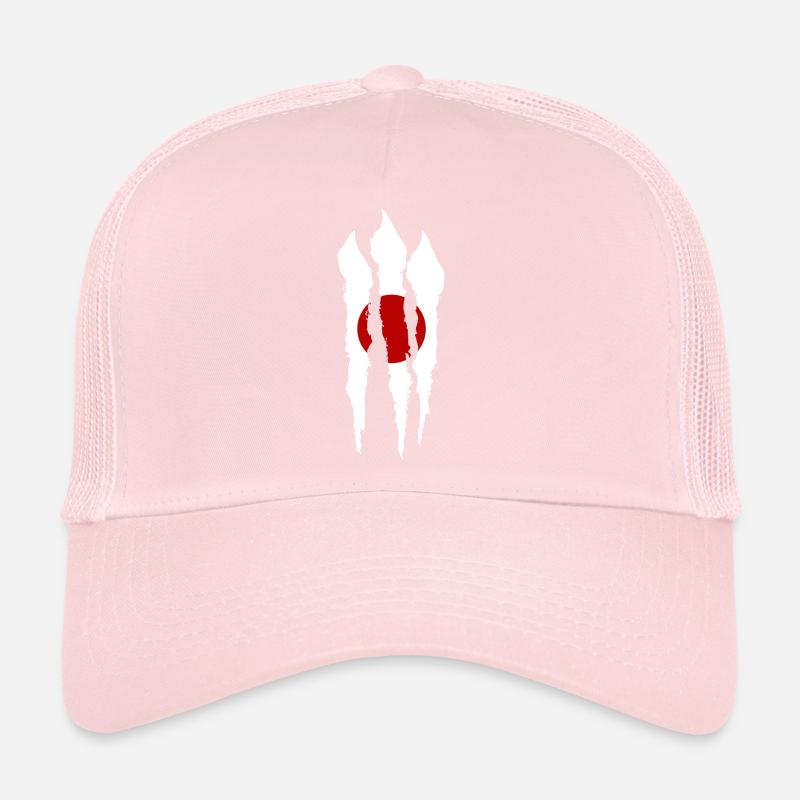 Drapeau du Japon utilisé Look Nihon Drapeau japonais Casquette trucker 
