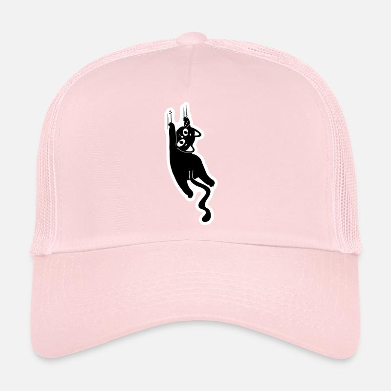Scratching Cat Trucker Cap