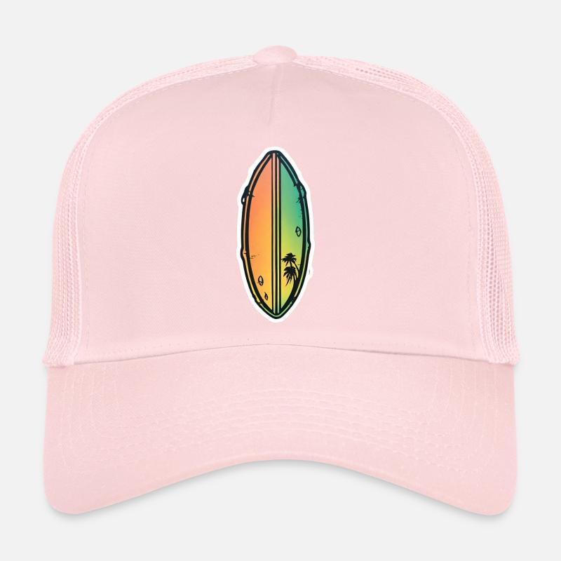 Logo du surfeur #15 | Sweat à capuche / T-shirt Casquette trucker 