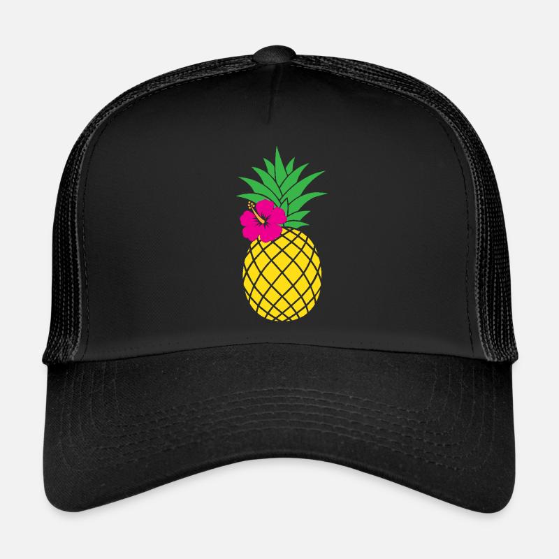 Costume d’ananas Hawaïen Fruit Carnaval hawaïen Casquette trucker 