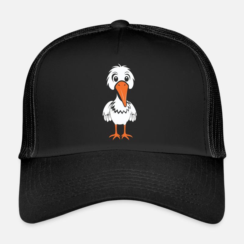 Storch - Trucker Cap - Schwarz/Schwarz