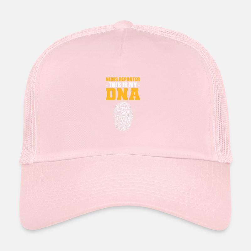 Mon adn Cadeau Journaliste Casquette trucker 