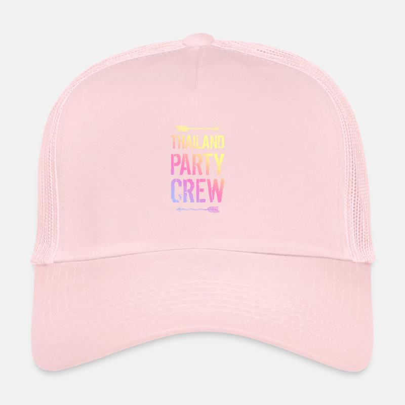 Thaïlande Party Crew Coloré Casquette trucker 