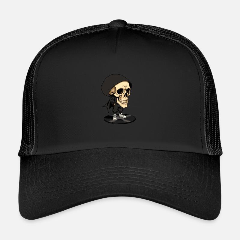 Skull Rapper Trucker Cap