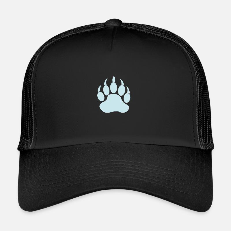 Bären Kralle - Trucker Cap - Schwarz/Schwarz