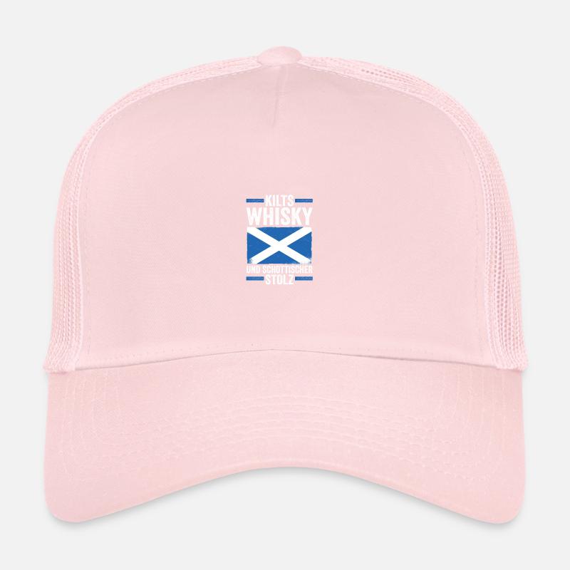 Scots Scotch Whisky Écosse Casquette trucker 