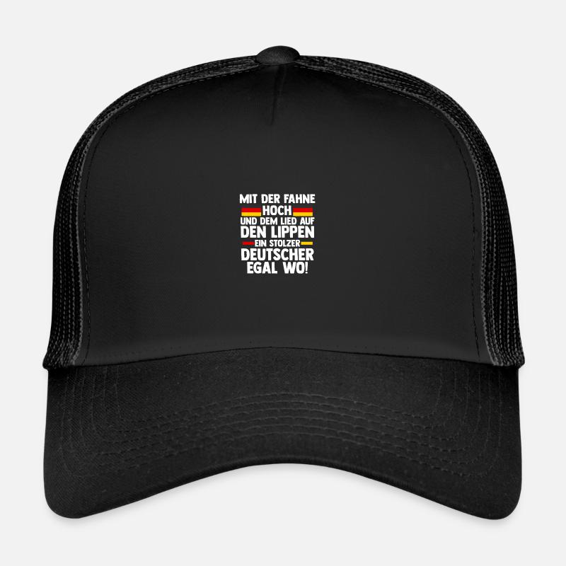 Deutscher Deutsch Deutschland Trucker Cap