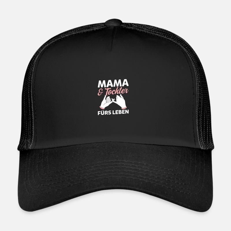Mama Und Tochter - Trucker Cap - Schwarz/Schwarz