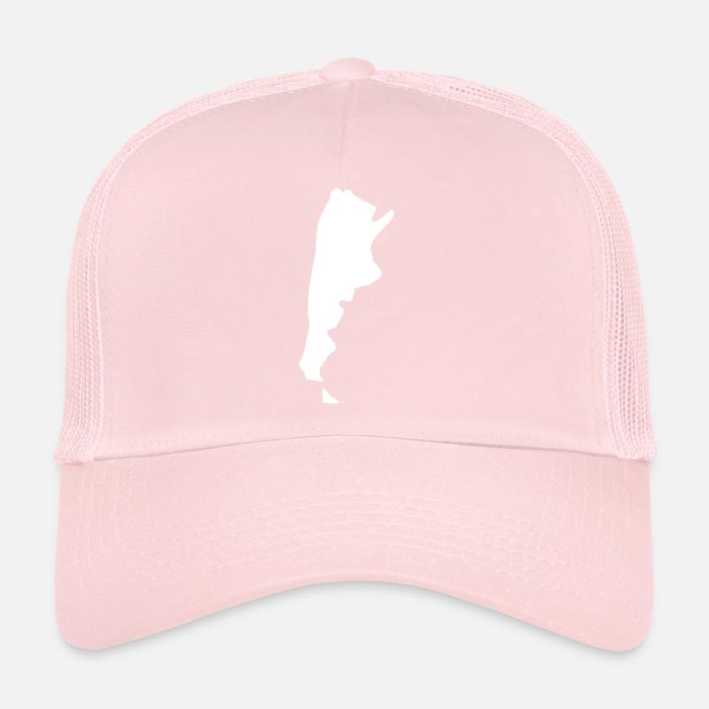 Argentina map flag Trucker Cap