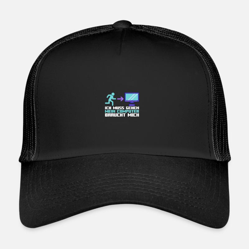Computer Zocker Programmierer Administrator Gamer Trucker Cap